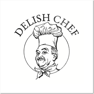 Delish Chef. Posters and Art